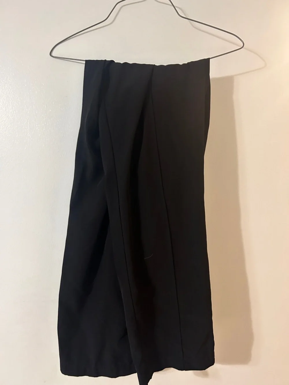 Women's Black Straight-Leg Scrub Pants - Picture 4 of 4